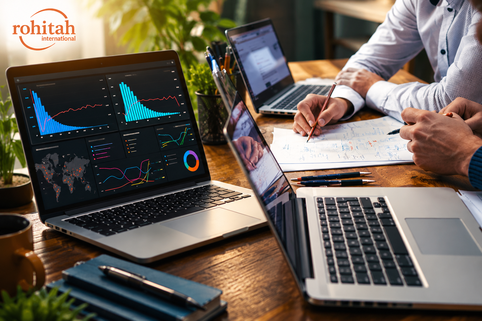 Rohitah Solutions - Researchers reviewing evidence and data systems together