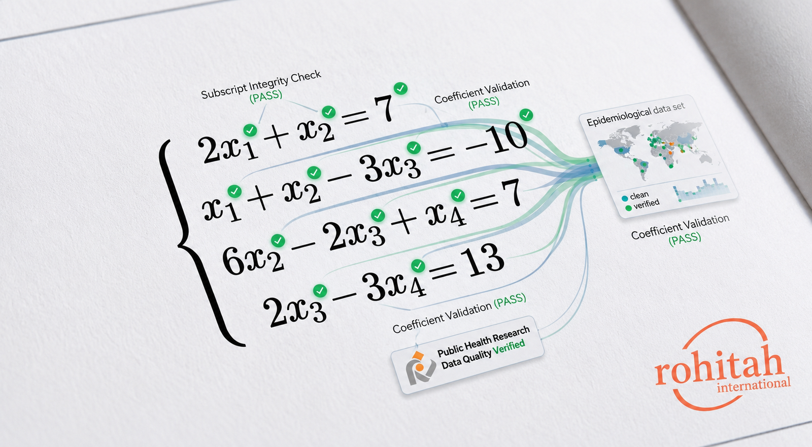 Evidence Hub - Connected evidence sources visualised on a screen